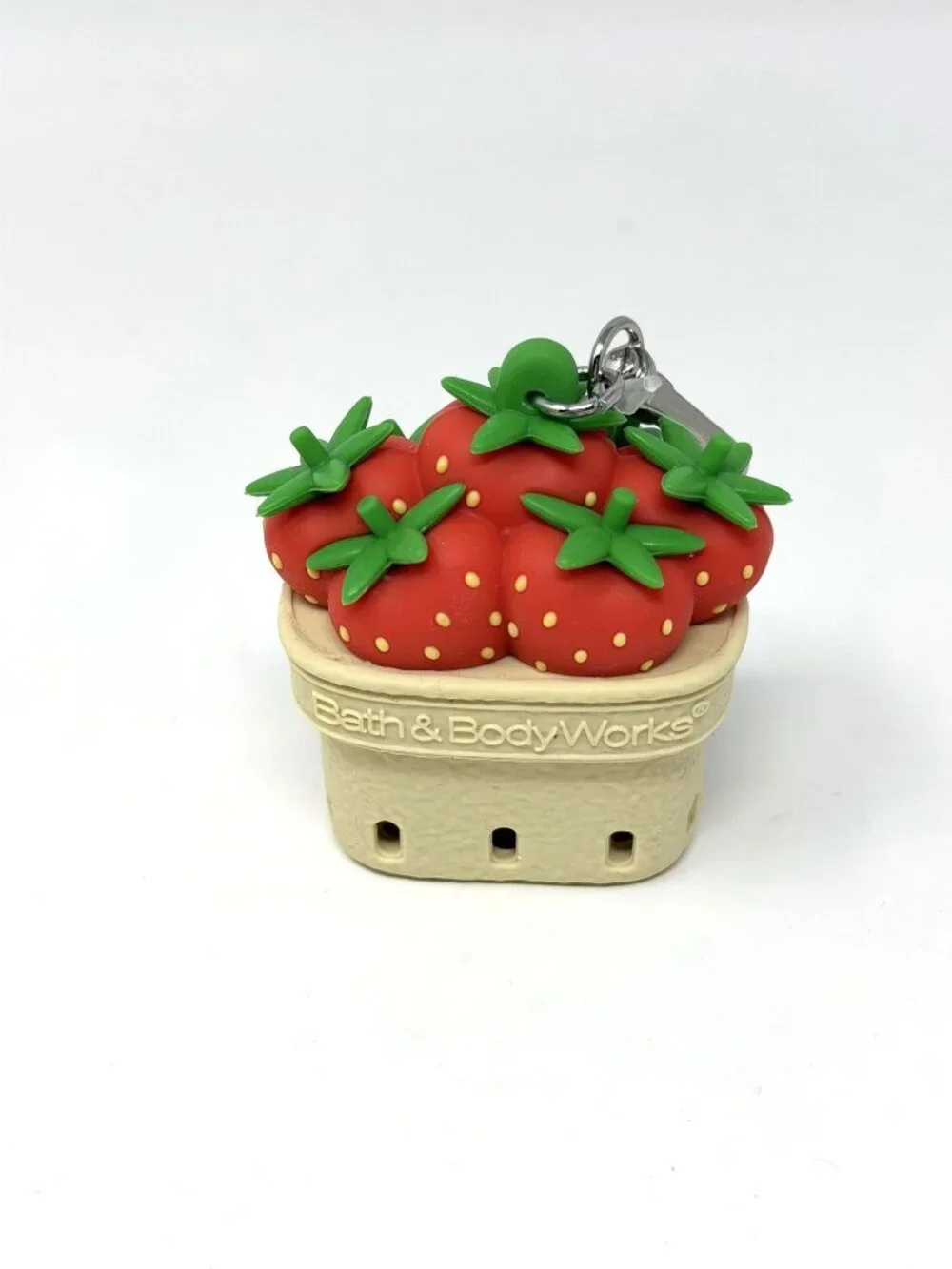 Bath & Body Works Strawberries In Basket PocketBac Sanitizer Holder Clip